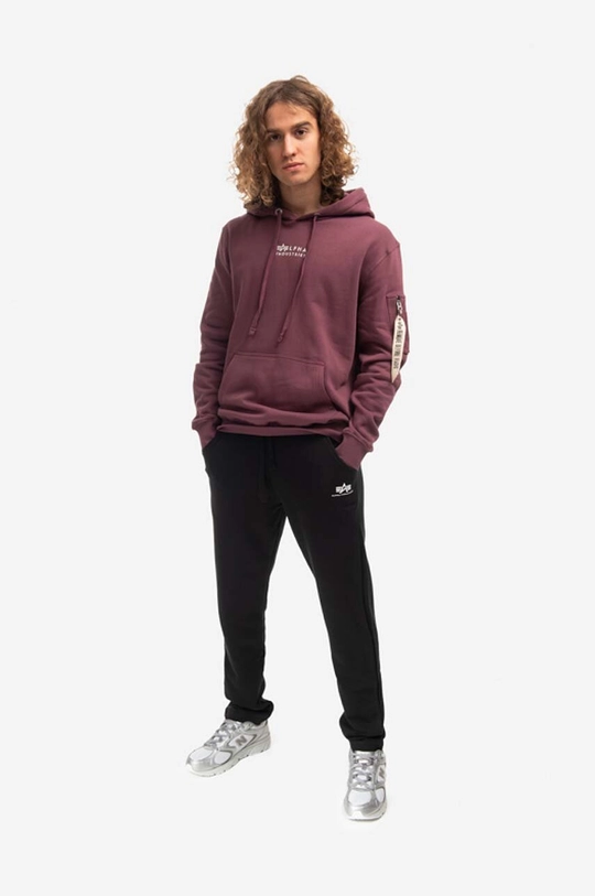 Tepláky Alpha Industries Basic Jogger černá