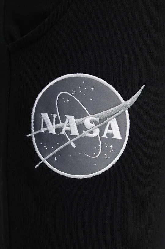 черен Спортен панталон Alpha Industries NASA Cargo Sweat Jogger