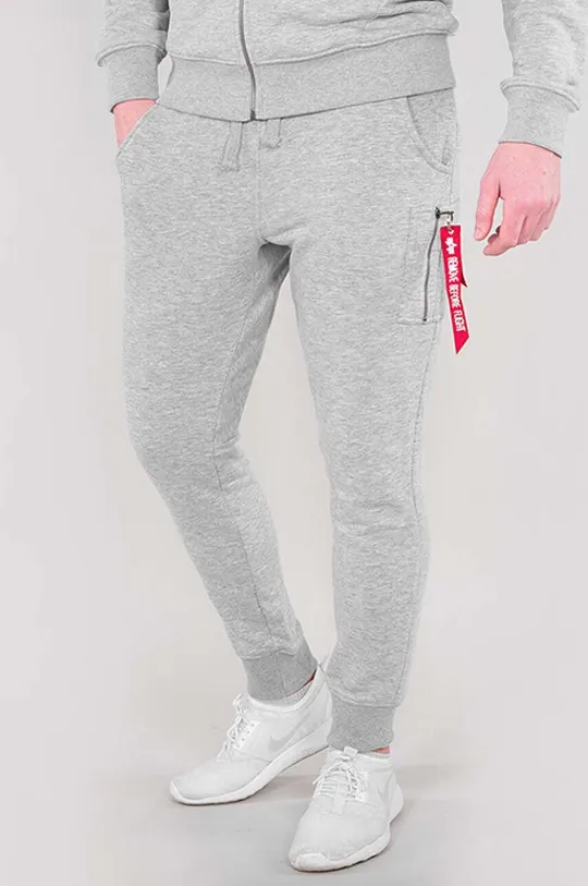 Alpha Industries joggers X-Fit Slim Cargo Pant gray