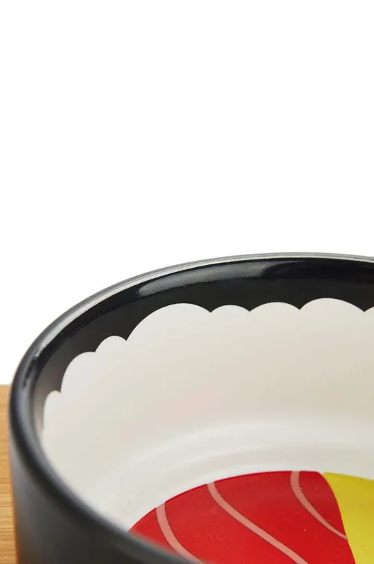 Balvi zestaw misek z podstawka dla pupila Komeki Bambus, Ceramika