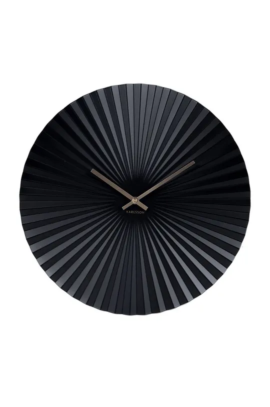μαύρο Karlsson ρολόι τοίχου Unisex