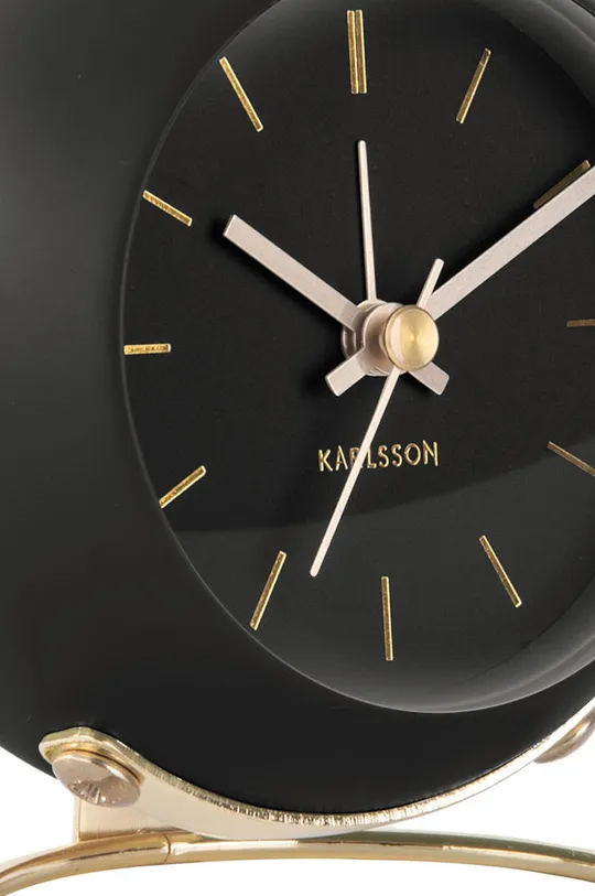 czarny Karlsson zegar stojący