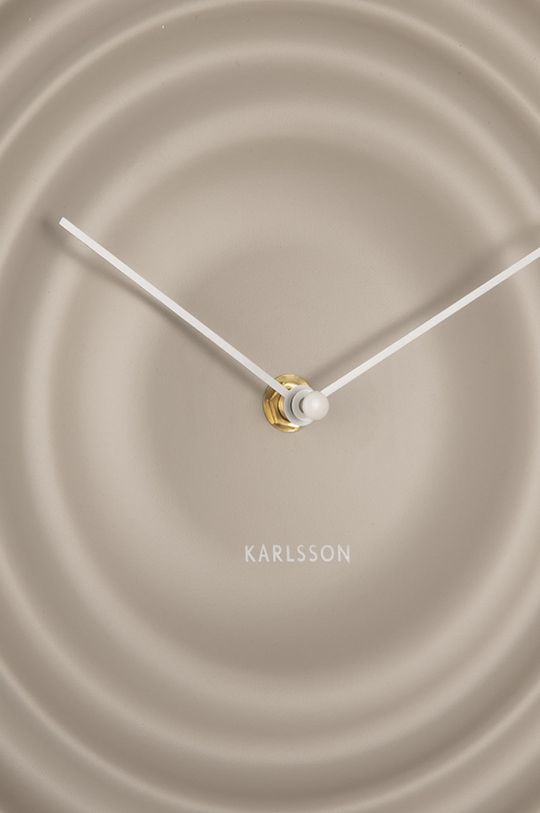 szary Karlsson zegar ścienny