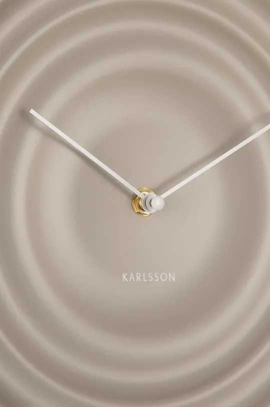 сірий Karlsson Настінний годинник