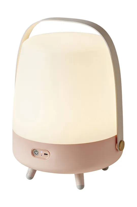 Kooduu Светодиодная лампа с динамиком розовый
