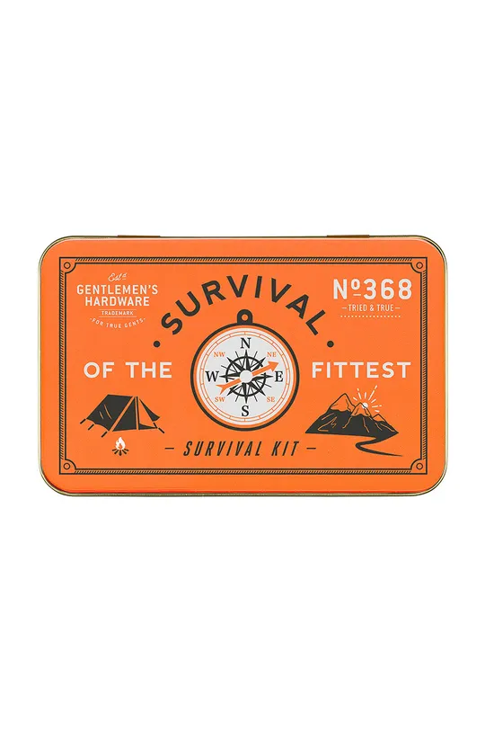 šarena Gentelmen's Hardware set za kampiranje Survival Kit Unisex