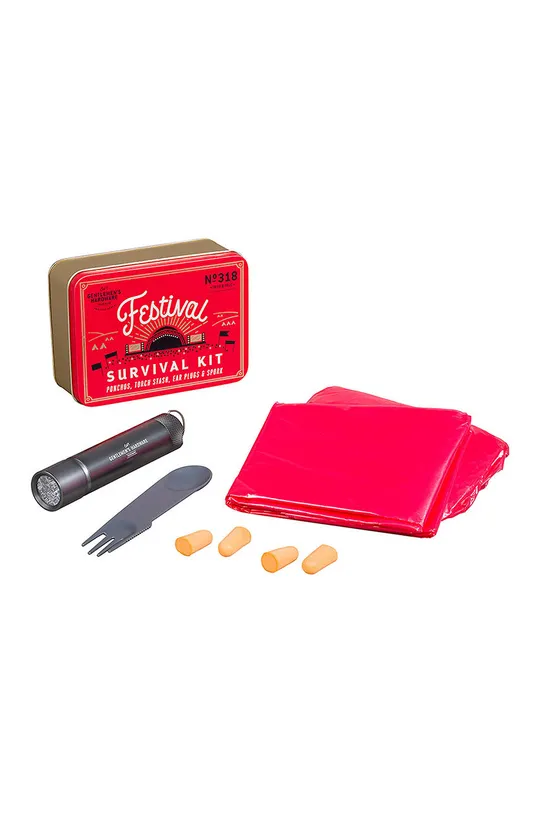 Gentelmen's Hardware κιτ φεστιβάλ Festival Survival Kit  Μέταλλο, Πλαστική ύλη