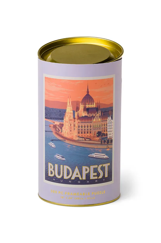 Designworks Ink Puzzle u tubi Budapest 500 dijelova šarena