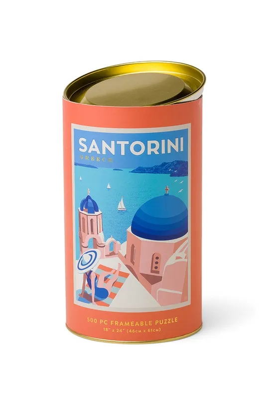 Designworks Ink Пазл в тубі Santorini 500 elementów барвистий