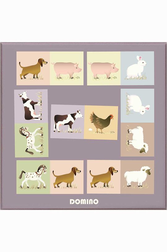 Vissevasse hra pro děti Domino  Papír