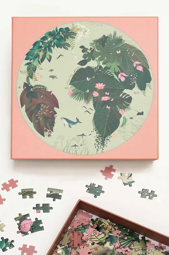 többszínű Vissevasse puzzle I Love Mother Earth 500 elementów Uniszex