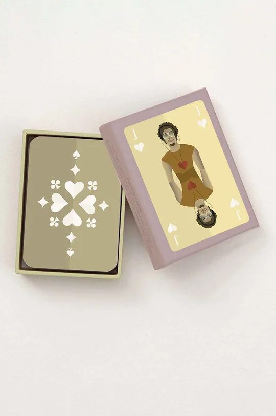 πολύχρωμο Vissevasse Παιγνιόχαρτα Playing cards #02 Unisex