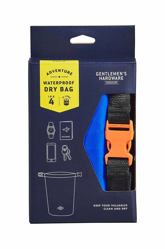 Gentlemen's Hardware torba poróżna wodoodporna niebieski GEN382UK