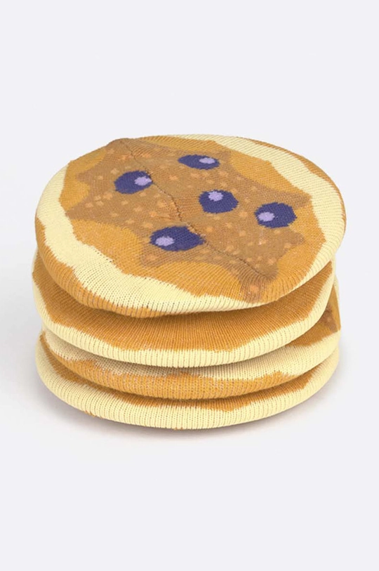 Eat My Socks nogavice Todd's Pancakes pisana