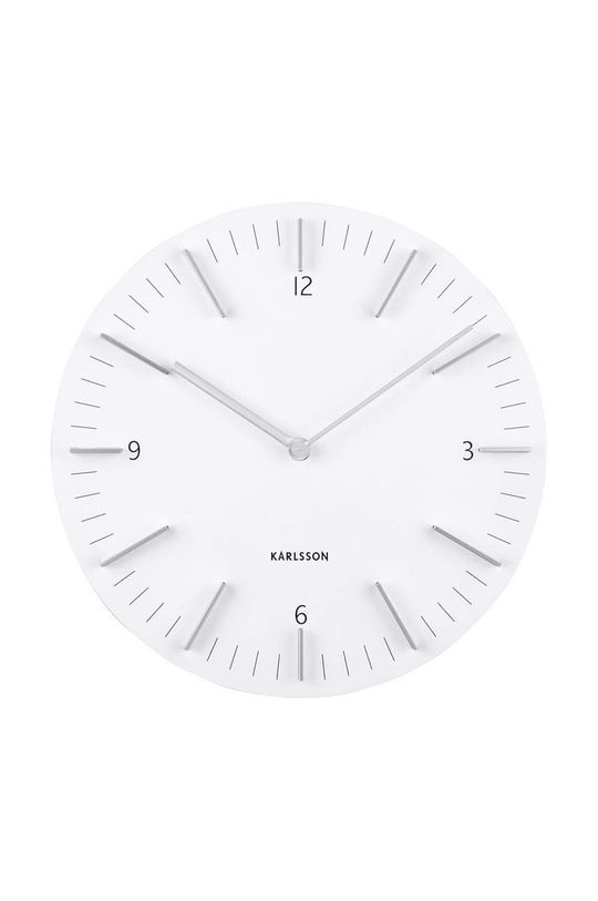 Karlsson zegar ścienny biały