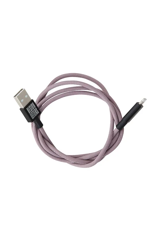 Design Letters Nabíjací kábel USB-C Lightning 1 m fialová