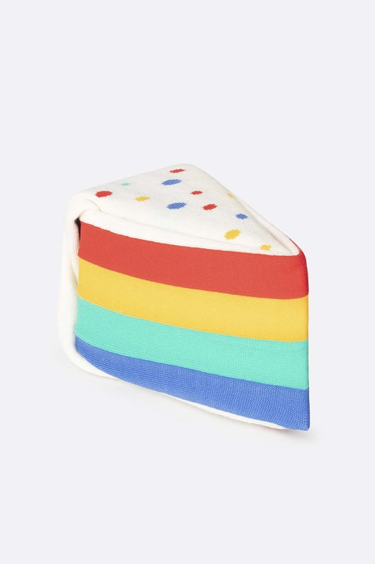 Eat My Socks nogavice Rainbow Cake pisana