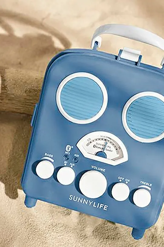 SunnyLife brezžični zvočnik za plažo Beach Sounds modra