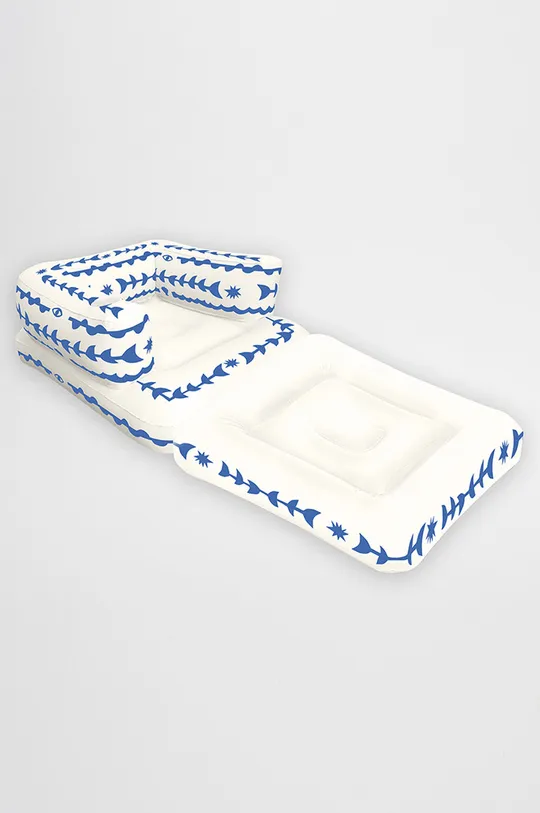SunnyLife felfújható puff és matrac úszáshoz 2 w 1 Lilo fehér