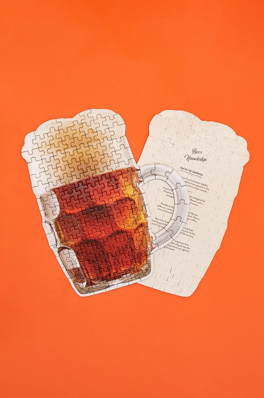 többszínű Luckies of London kirakós dobozban Ale Beer Jigsaw (2 db)