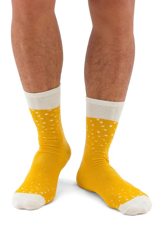 Luckies of London набір шкарпеток у бляшанці (3-pack)  80% Бавовна, 17% Нейлон, 3% Еластан