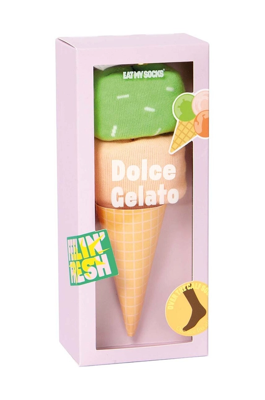 többszínű Eat My Socks zokni Dolce Gelato Uniszex