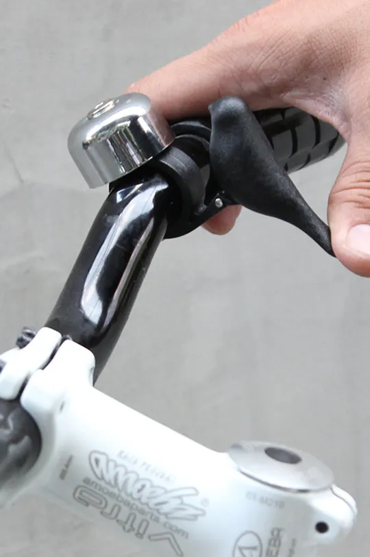 Qualy bicikli csengő  fém, Műanyag