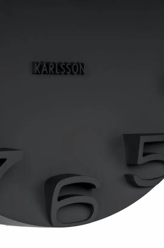 grigio Karlsson orologio da parete