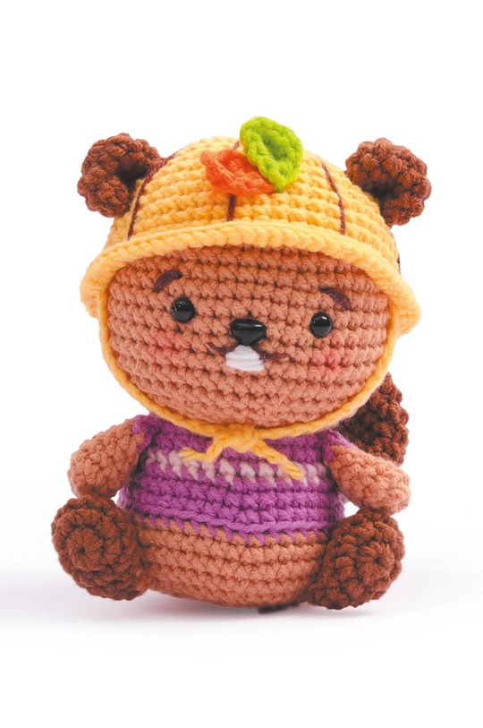 барвистий Graine Creative набір для в'язання гачком Kit Amigurumi Unisex