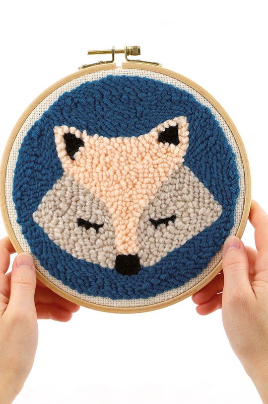 multicolor Graine Creative zestaw do haftowania Fox