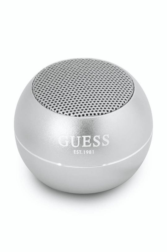 jasny szary Guess głośnik bezprzewodowy mini speaker Unisex