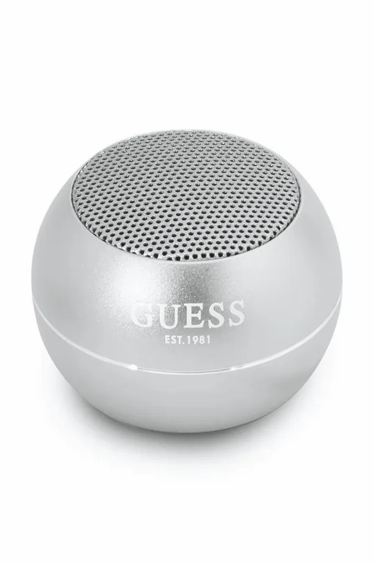 sivá bezdrôtový reproduktor Guess mini speaker Unisex