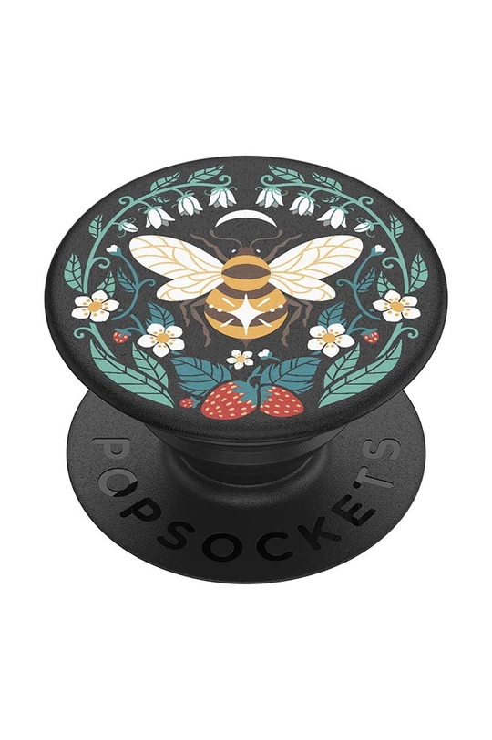 črna Držalo in stojalo za telefon Popsockets Bee Boho Unisex