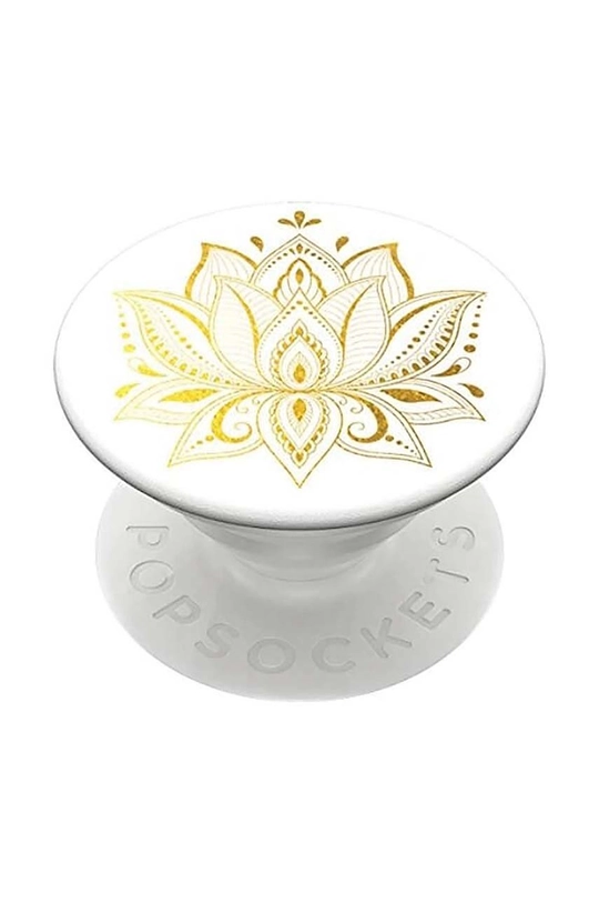 білий Тримач та підставка для телефону Popsockets Golden Prana Unisex