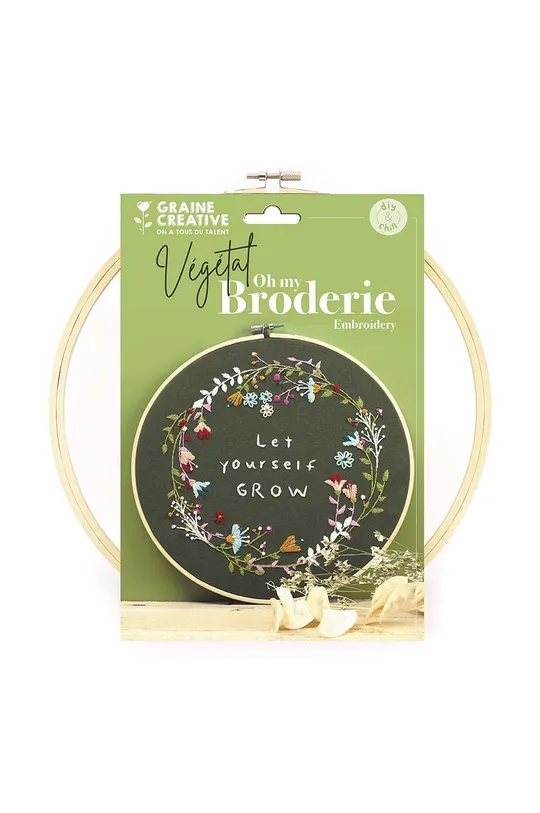 барвистий Набір для вишивання Graine Creative vegetal embroidery diy kit