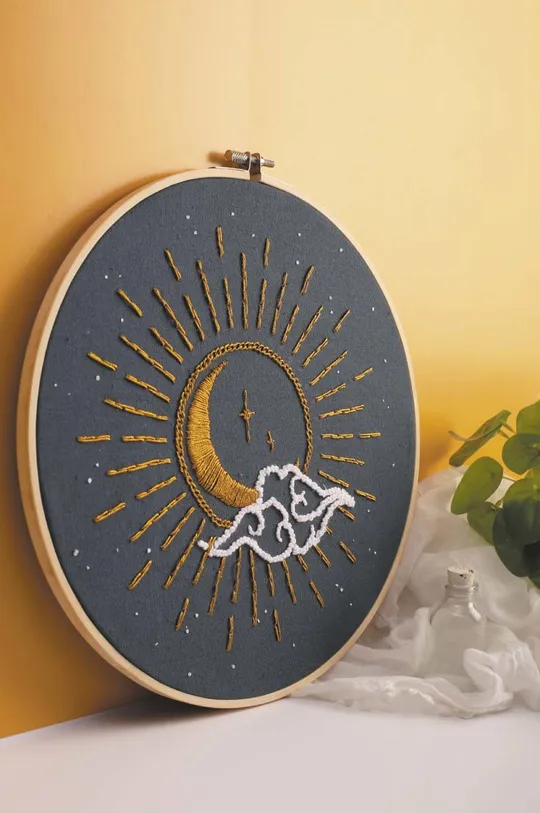 Graine Creative zestaw do haftowania celestial embroidery diy kit Drewno, Materiał tekstylny