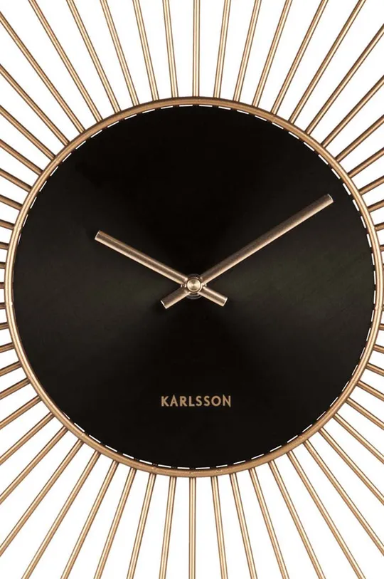 Настінний годинник Karlsson жовтий