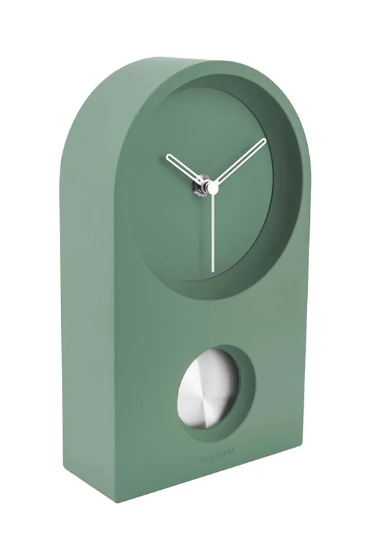 зелений Настільний годинник Karlsson Taut Unisex