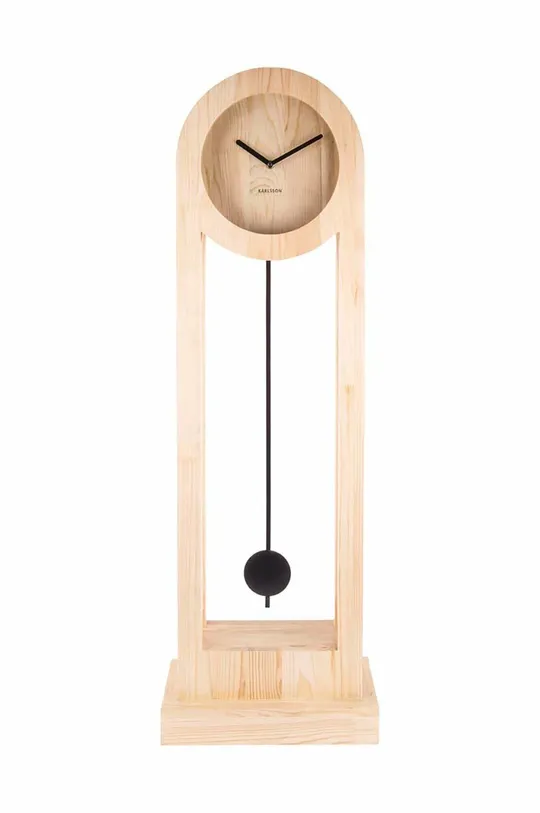 бежевый Часы Karlsson Lena Pendulum Unisex