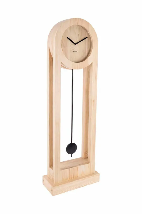 Karlsson zegar wahadłowy Lena Pendulum beżowy