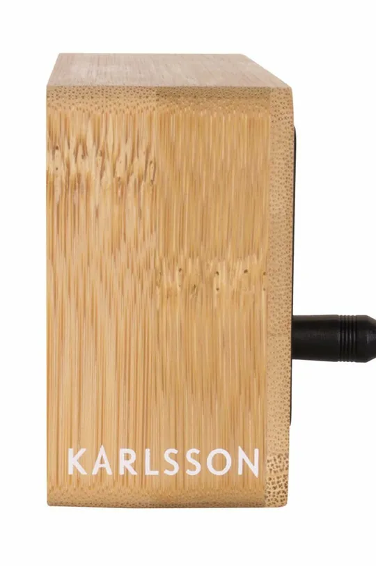 Budík Karlsson LED Tube  Bambus