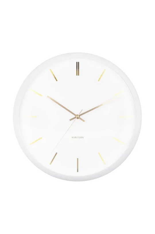 білий Настінний годинник Karlsson Globe Unisex