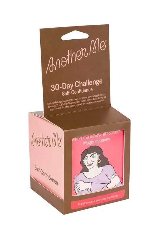 πολύχρωμο Σετ αυτοκόλλητων σημειώσεων Another Me 30 Day Challenge,Self-confidence, English Unisex