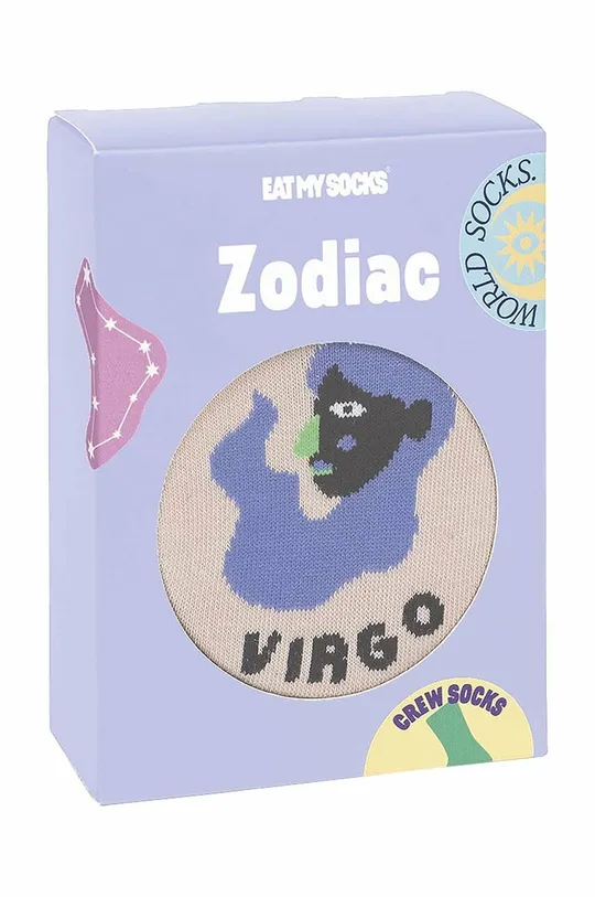 multicolore Eat My Socks calzini Zodiac Virgo Unisex