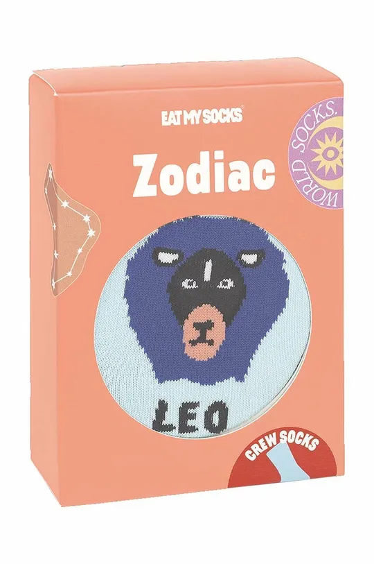 viacfarebná Ponožky Eat My Socks Zodiac Leo Unisex