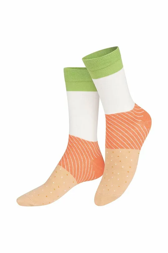 Ponožky Eat My Socks Salmon Bagel  54 % Bavlna, 30 % Polyester, 13 % Polyamid, 3 % Elastan