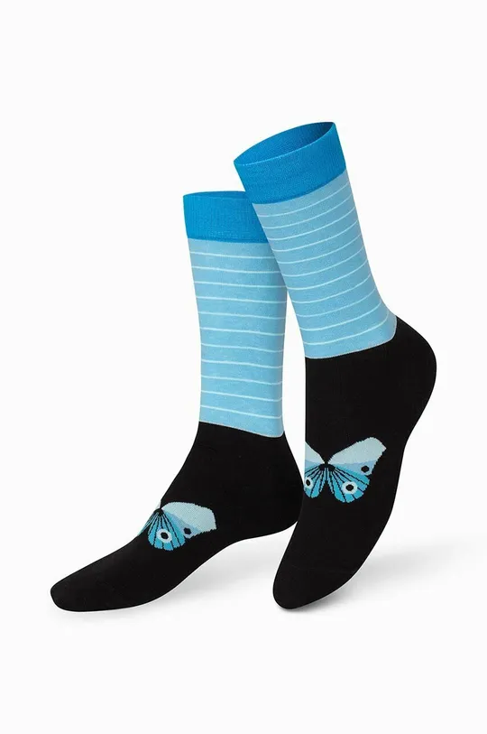 Ponožky Eat My Socks Tropical Butterfly  62 % Bavlna, 31 % Polyester, 6 % Polyamid, 1 % Elastan