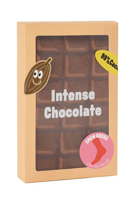 pisana Nogavice Eat My Socks Intense Chocolate Unisex