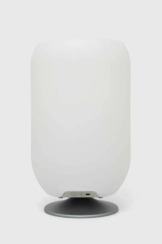 biały Kooduu lampa ledowa z głośnikiem i schowkiem Atmos Unisex