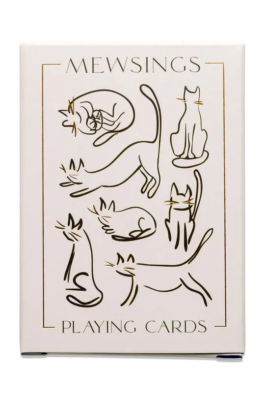 többszínű Designworks Ink kártya pakli Cats Uniszex